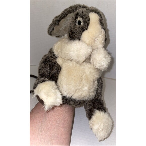 Folkmanis Dutch Bunny Rabbit Plush Full Body Puppet Childs Play Pretend Show - Picture 9 of 11